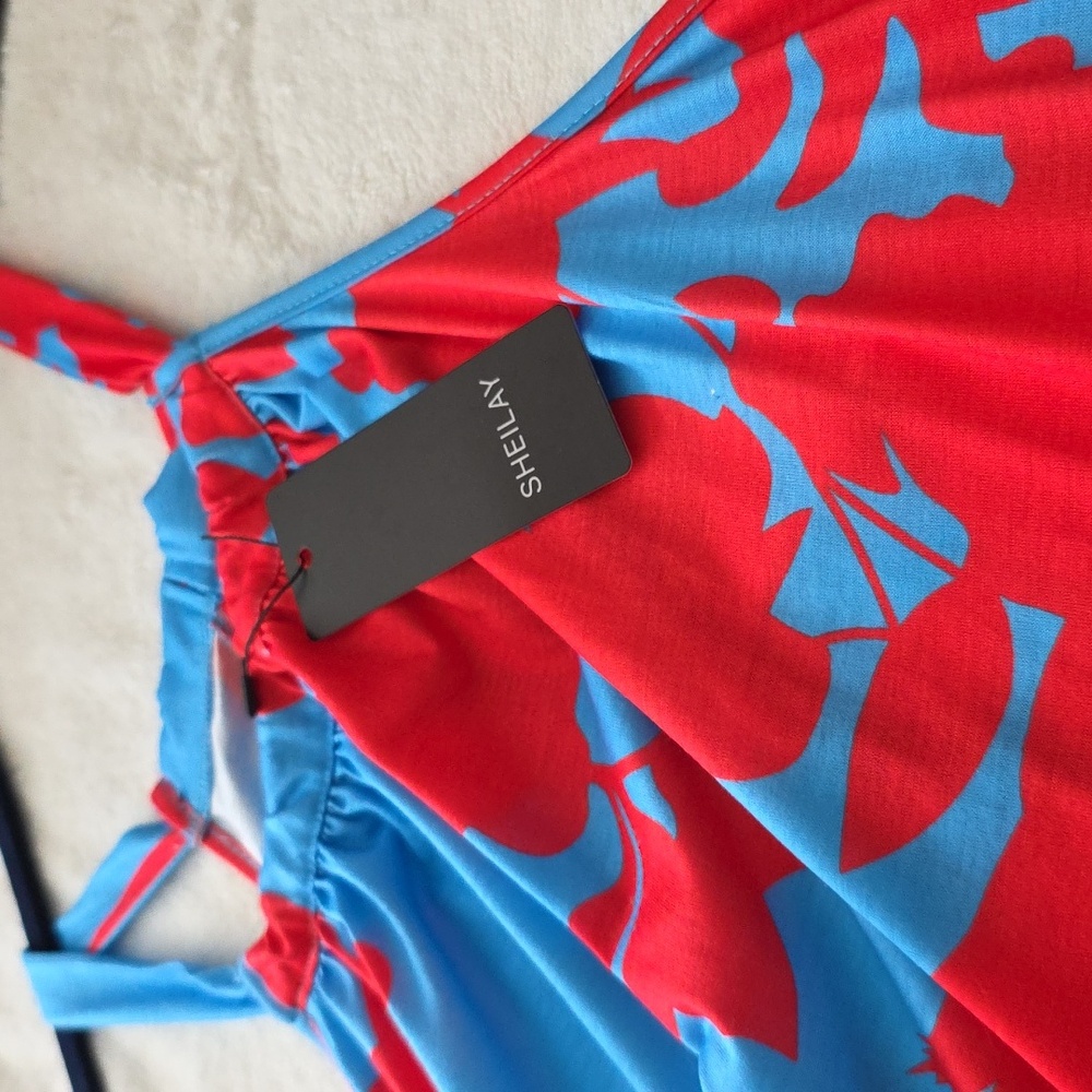 Red and Blue One Piece Mini